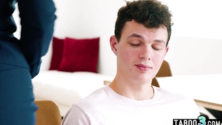 BBW MILF stepmother serving her stepson