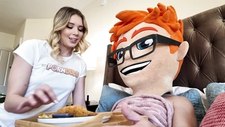 Sophia Sterling in 'The Morning After': A PornDudeCasting Feast of Cumshots and Giggles!