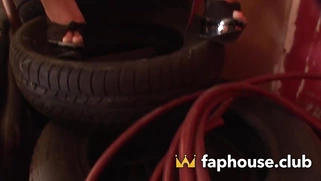 Busty British whore suggesting first-class XXX service, tit fucking, ample tits