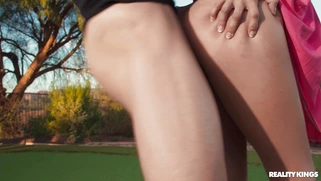 Summer Vixen gets banged by Victor Ray standing