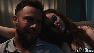 Big titted BBW babe consoling her lover