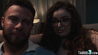 Big titted BBW babe consoling her lover