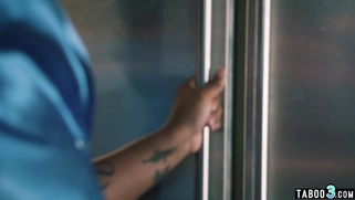 Pregnant ebony MILF craving for a cock