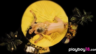 Latina MILF discovering a hot teens body