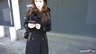 GERMAN SCOUT - Anal Sex Casting for Emma