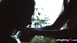 MILF and lesbian teen headed to the bath