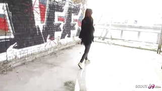 GERMAN SCOUT - Redhead MILF Mona