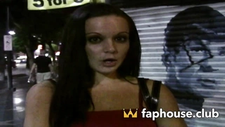 Hot Teen Picked Up and Poked by Horny Pornstar with Big Tits and Cum