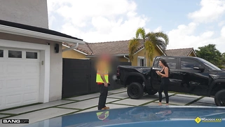 Hot Wife Fucks Mechanic To Get Back At Ex Husband