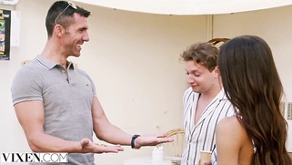 VIXEN Stunning Leah Has Passionate Sex With Secret Admirer