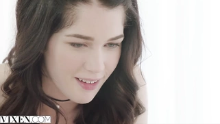 VIXEN Hot College Girl Fucks Teacher