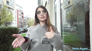 hot babysitter fucks a complete stranger with a huge cock in her apartment