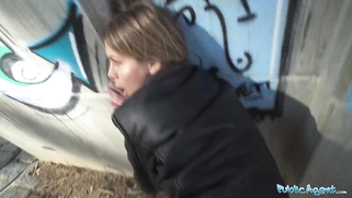 Zlata Shine and her world class perfect boobs fucked by a stranger with a big dick