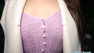 Hot Chinese tourist is fucked by a big cock for the first time