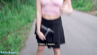 Social Influencer Katy Rose Gets Fucked in the Woods