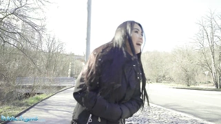 Asian babe Alina Crystall Fucks Stranger for Cash