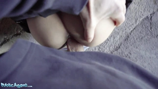 Fucked in a deserted building is Asian Alina Crystall.