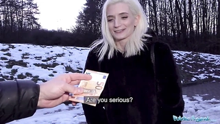 Facial at inexpensive Czech hotel for slender student