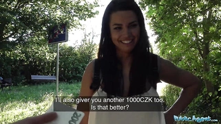 Chloe Lamour gets her big boobs jizzed on for cash