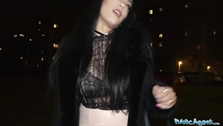 Busty latina Katrina Moreno rides big fat cock