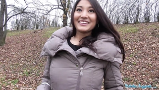 Christina Miller Fucked by Big Cock in Park