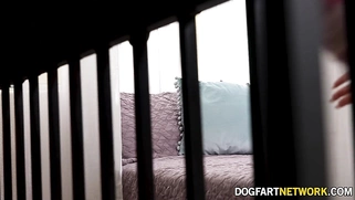 Brunette babe Aubrey Valentine takes part in BBC's 2 Before Cuckold