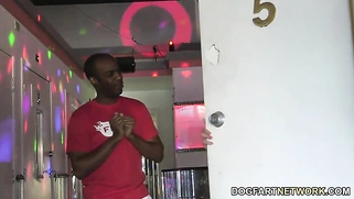 Busty Anissa Kate Gets Creampied By Big Black Cock - Gloryhole