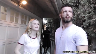 Interracial gangbang with Lily Rader