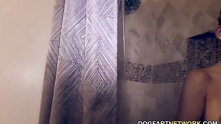 Hannah Hayes Fucks Mandingo's Big Black Cock