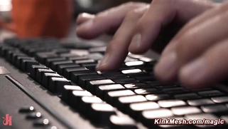 Brunette seduced boss to get dominated