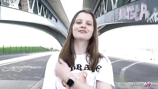 GERMAN SCOUT - Anal Casting Skylar Sweet