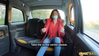 Fake Taxi She Strips Down To Sexy Lingerie Before Fucking Her Driver