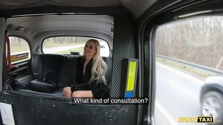 Fake Taxi Blonde milf Victoria Pure got fucked in the back seat of a taxi