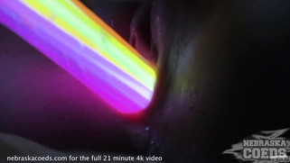 Hot Blondie Gapes Her Gash with Close-Ups