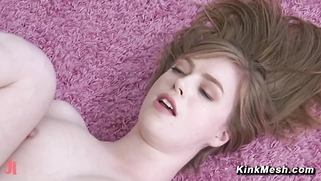 Blonde sub face and pussy pussy fucked