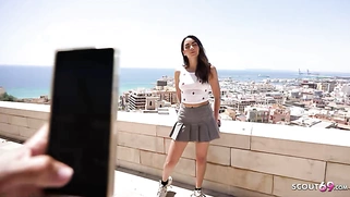 GERMAN SCOUT - Casting with Kitty Love