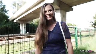 GERMAN SCOUT - Mature Riddy Casting Sex