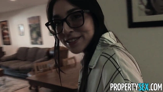 Cute Real Estate Agent Buyer After Finally Buying a House