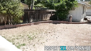 Client homemade sex tape with petite real estate agent