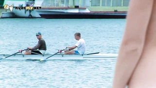 Hot nudist teen filmed with her nudist family