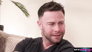 My stepmom let her friend fuck our wet pussies