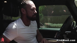 Pool boy ties and fucks busty blond