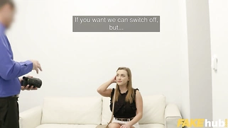 Titty Josephine Jackson gives an interview to a fake agent