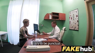 Fake Hospital Doctor brings back the feeling in her pussy with hard fucking