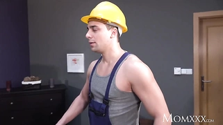 Mom Tattooed Alternative MILF Heidi Wang Horny Face Gagged and Doggystyle Fucking