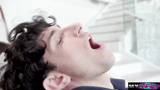 Caught my stepson jerking off on the couch