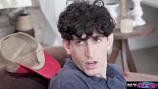 Caught my stepson jerking off on the couch