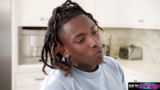 My MILF stepmom craves for my big black cock