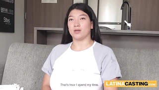 Big Tits Latina MILF Gets Her Pussy Drilled Deep In Amateur Casting