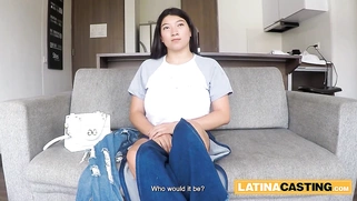 Big Tits Latina MILF Gets Her Pussy Drilled Deep In Amateur Casting